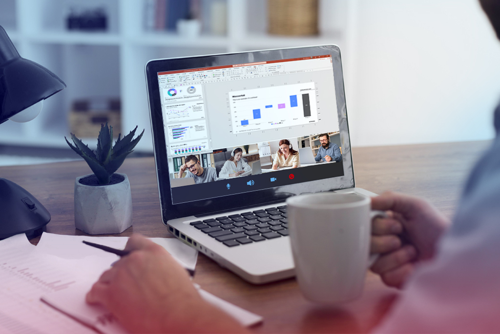 How to use PowerPoint during remote training sessions